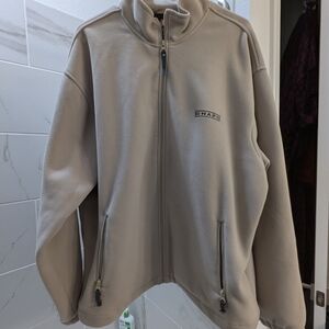 Chaps Men's Beige Fleece Sweater